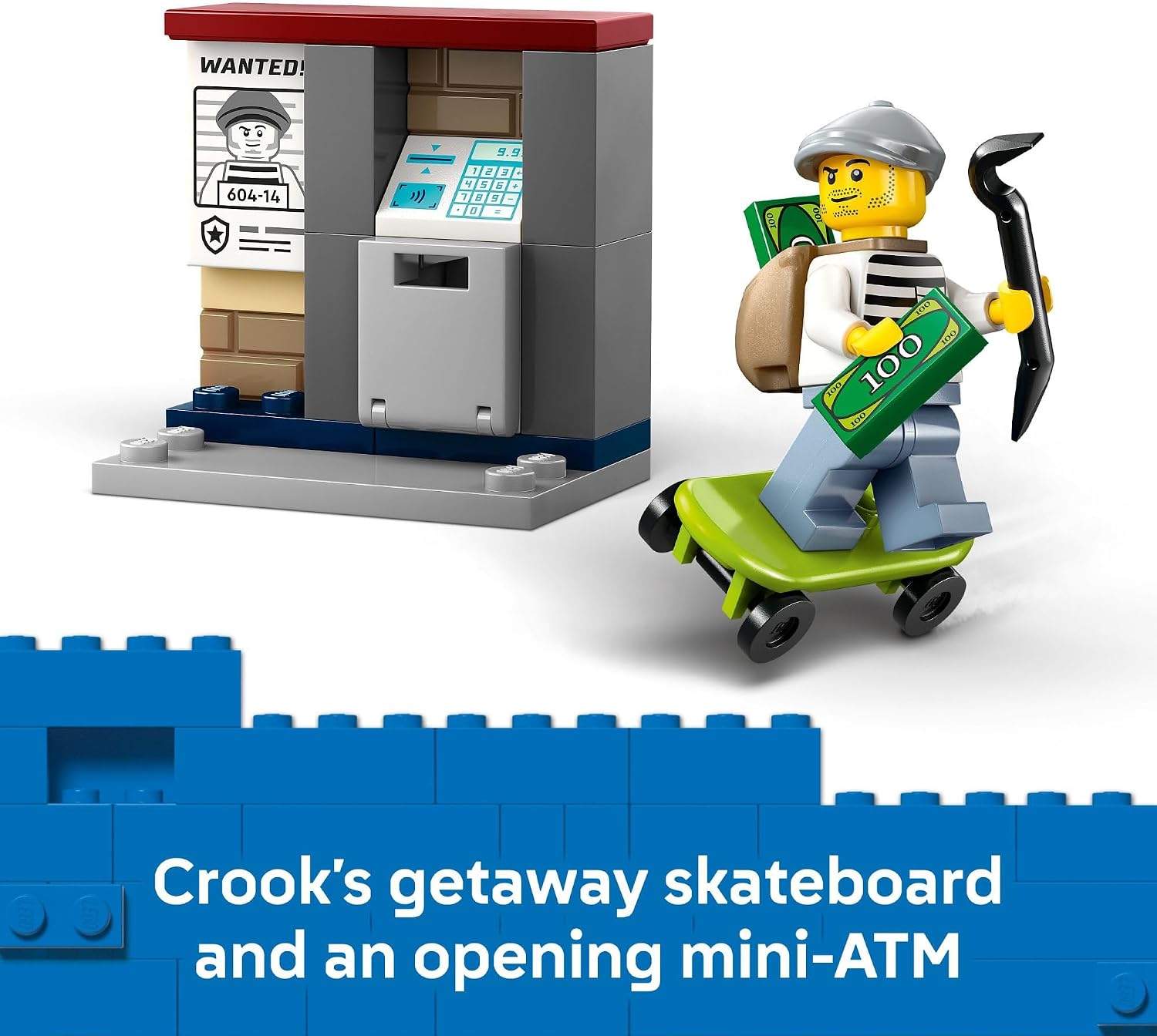 LEGO City Police Motorcycle Chase Building