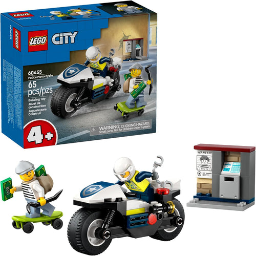 LEGO City Police Motorcycle Chase Building